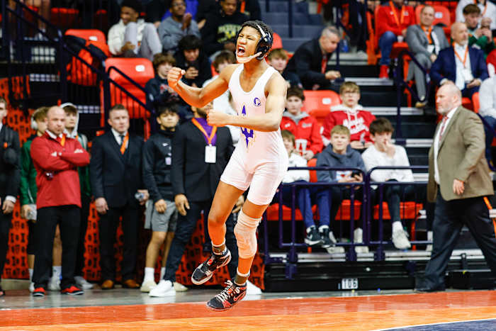 Illinois wrestling championships February 17 2024 Nate Latsch 25969